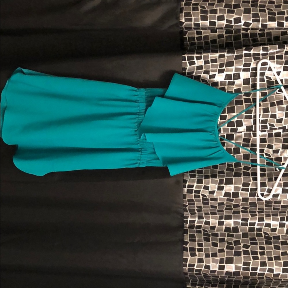 American Eagle Teal Dress